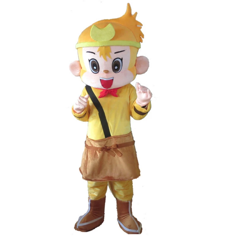 

Маскарадный костюм обезьяны набор в форме короля обезьяны, китайская мифология, набор мультяшных кукол, Весенний фестиваль, карнавальные к...