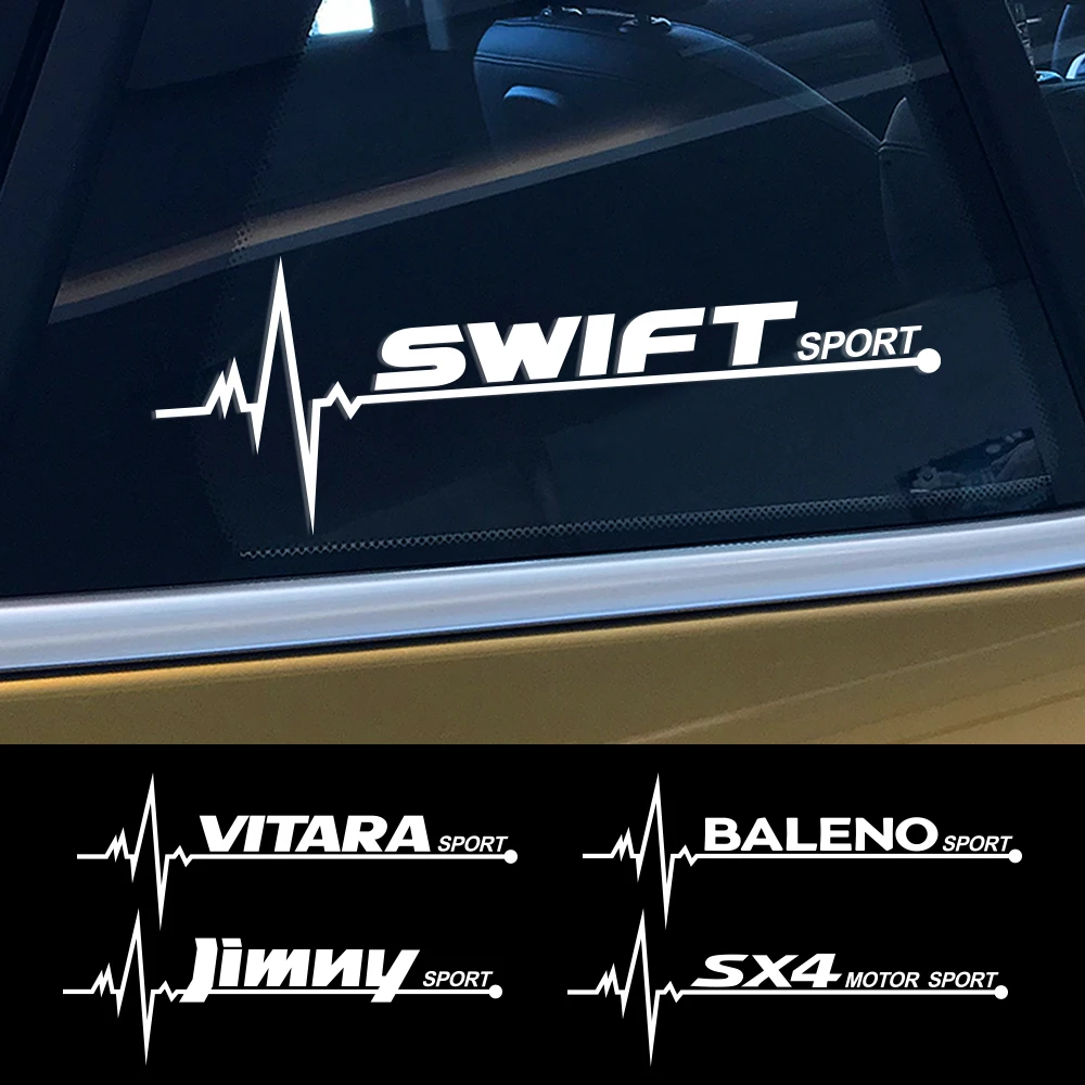 Наклейки на боковые окна автомобиля Suzuki Swift SX4 Jimny Ignis Alto Samurai Baleno Grand Vitara Celerio Ciaz Equator