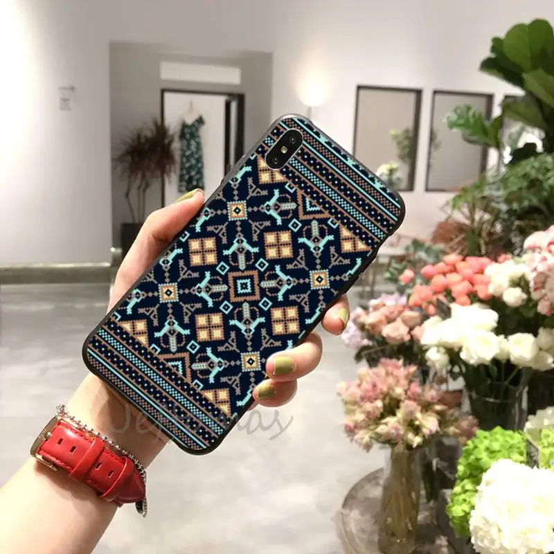 

Great Ukraine Ornament pattern Phone Case for iPhone 11 12 mini pro XS MAX 8 7 6 6S Plus X 5S SE 2020 XR