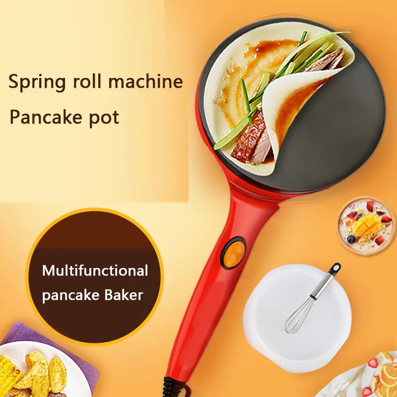 Бытовой Сковорода для блинов машина приготовления Блинов Спринг роллов