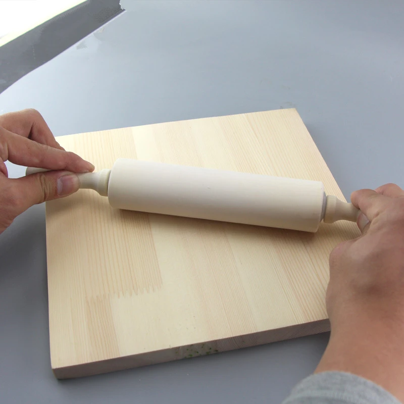 Роликовая скалка гончарная керамика инструменты рулон дерева прессованный