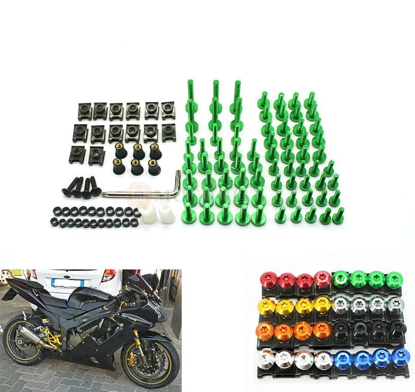 Универсальные мотоциклетные винты обтекатели болты головки винтовые гайки для