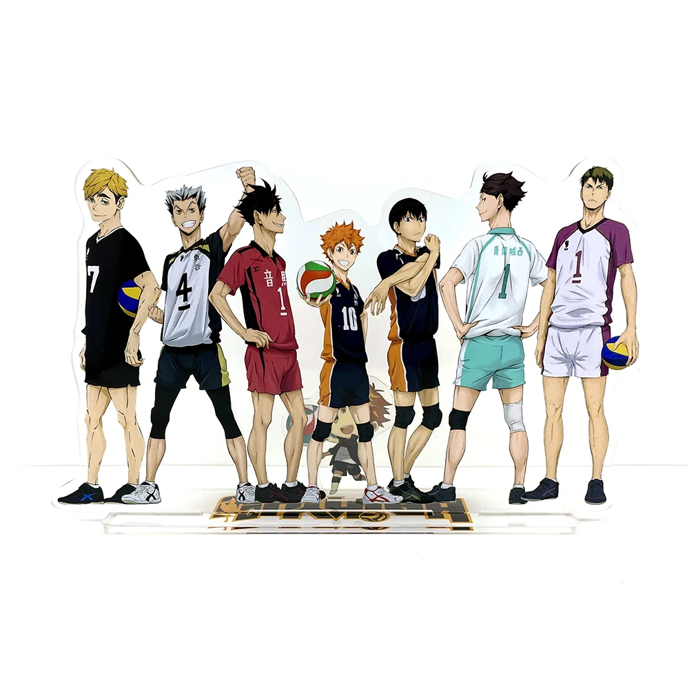 Большой размер Haikyuu! Группа Hinata Kageyama Oikawa Kuroo Ushijima Kotaro модель GM держатель торта