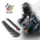 Светоотражающие наклейки для резинового шлема Mohawk Warhawk Spikes Saw Dirtbike Мотоцикл Велосипед
