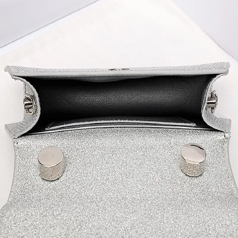 

Genuine Leather Women Casual Handbags 2021 New Flashing Diamond Messenger Bag Diamond-studded Shoulder Bags Designer Purses Sac