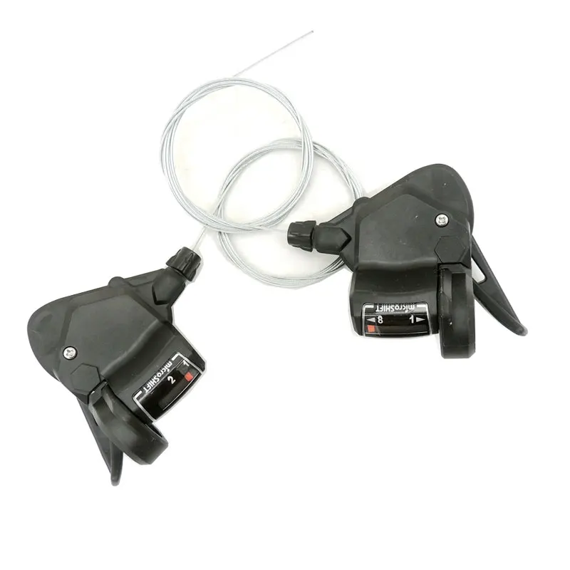 

Microshift 2 8 16 speed mountain road bike shift lever