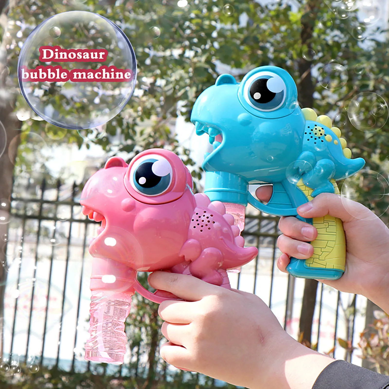 

для Automatic Machine Electric Bubble Cute Bubble игрушки Dinosaur Toys Blowing Bubbles Cartoon 100ML девочки Children's Toys Ch