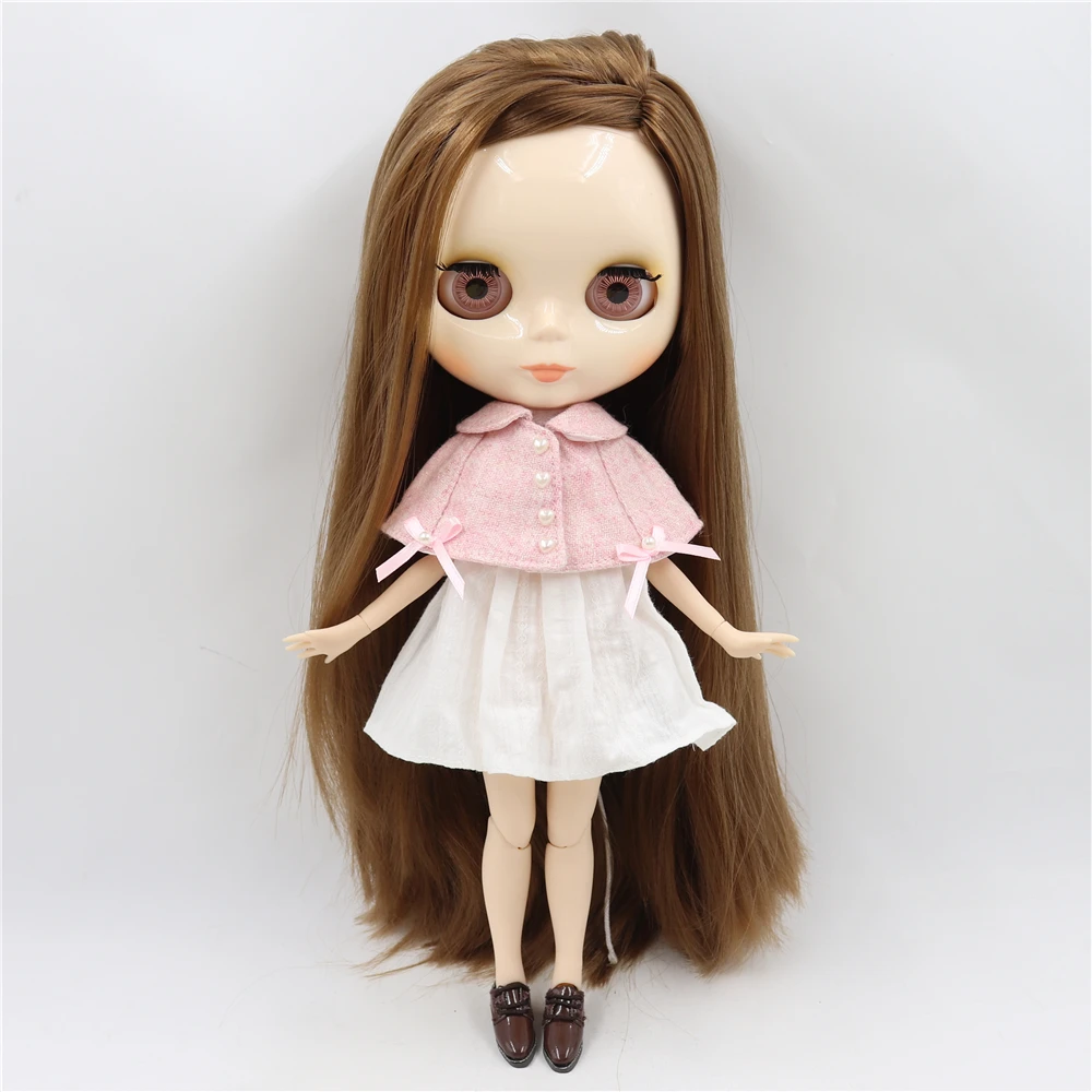 Ледяная кукла DBS blyth 1/6 bjd игрушка шарнир белая кожа блестящее лицо 30 см в продаже