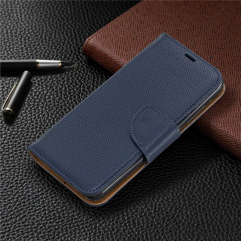 Lichi флип-Бумажник кожаный чехол для Redmi 7A Fundas для Xiaomi Redmi 7A 7 A 6 6A Note 7 K20 Pro Чехол-книжка Стенд чехол Капа