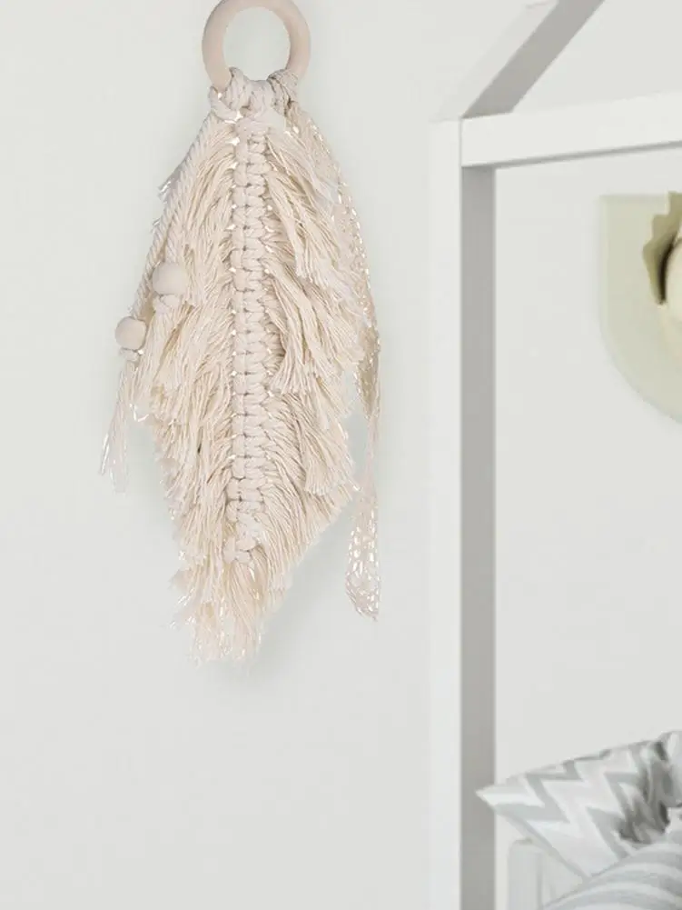 Нордический минималистичный гобелен украшение для дома имитация листьев