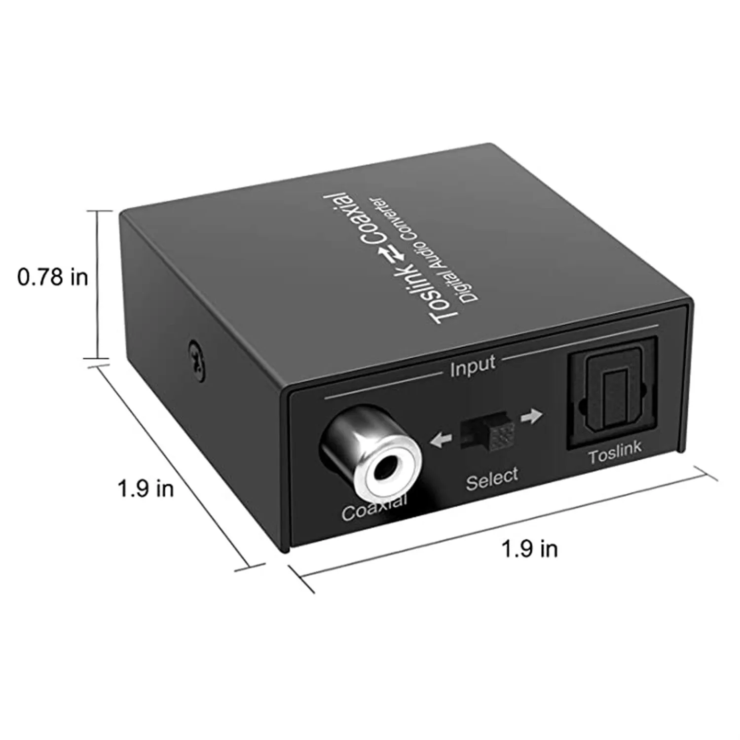 Оптический 2 Cut 1 SPDIF / TosLink Цифровой оптический аудио коммутатор пульт