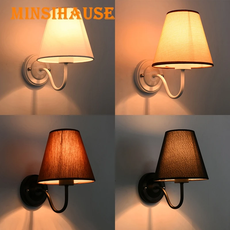 Современный компактный настенный светильник в скандинавском стиле 220 В