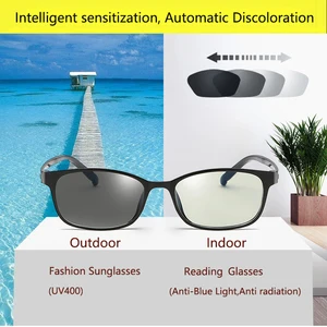 Filter Computer Glasses TR90 For Blocking UV Anti Blue Light Eye Eyestrain Transition Photochromic G in India