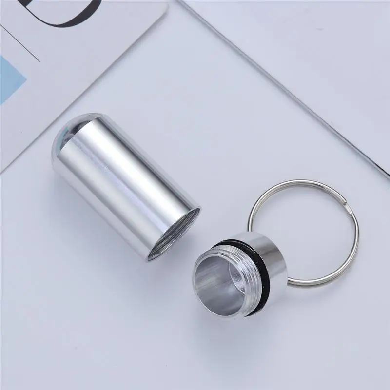 5 шт. водонепроницаемый чехол для таблеток из алюминиевого сплава держатель