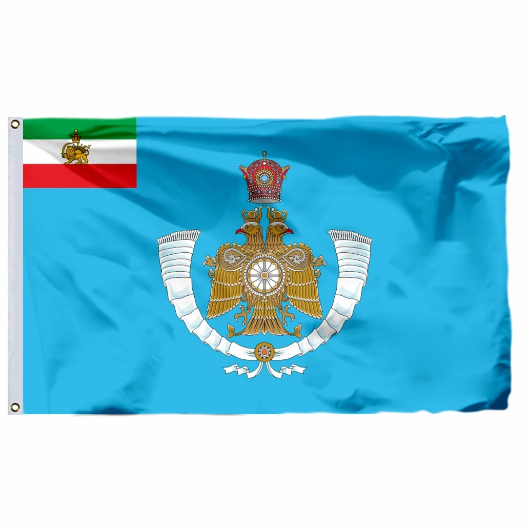 

Iran Imperial Flag Shahanshah 90x150cm 3x5ft 120g 100D Polyester Double Stitched High Quality Free Shipping