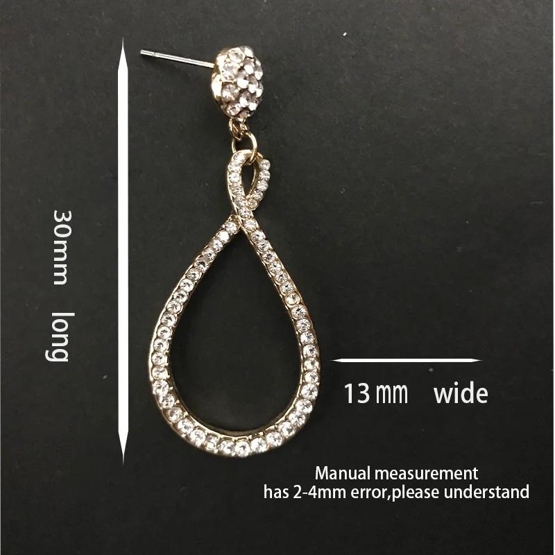 

Womens Jewelry Trend Fashion Circle Accessory Hanging Hoop Unusual Earrings Korean Style Shining Party And Life Stainless Steel
