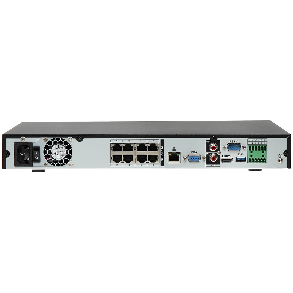 Verkaufen Dahua NVR5216-8P-4KS2 16 Kanal 1U 2 Festplatten 8PoE 4K & H.265 Pro Netzwerk Video RecorderWith 2SATA IP Access