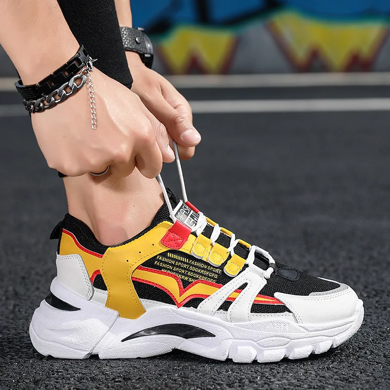 

Spring Men's Sneakers Men Casual Shoes Masculino Adulto Autumn Breathable Fashion Men Sport Tennis Trend Zapatillas Hombre Flat