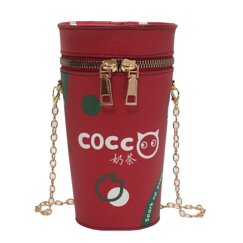 Кожаная сумка с индивидуальным дизайном Маленькая кожаная через плечо цепочкой