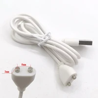 2pin 8mm magnetic charging cable center spacing magnet suctio usb power charger for beauty instrument smart device