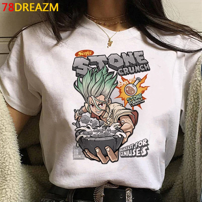 Футболка мужская с принтом Dr.stone Dorohedoro уличная одежда повседневная ulzzang|Мужские