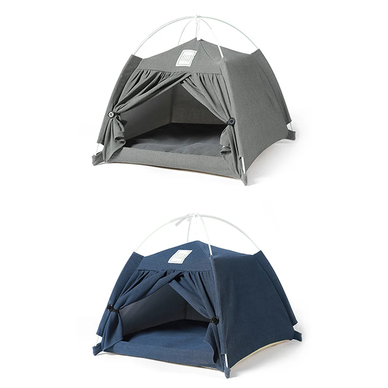 

Foldable Pet Dog Tent House Breathable Puppy Cat Bed House Portable Outdoor Indoor Mesh Kennel for Small Dog Cat