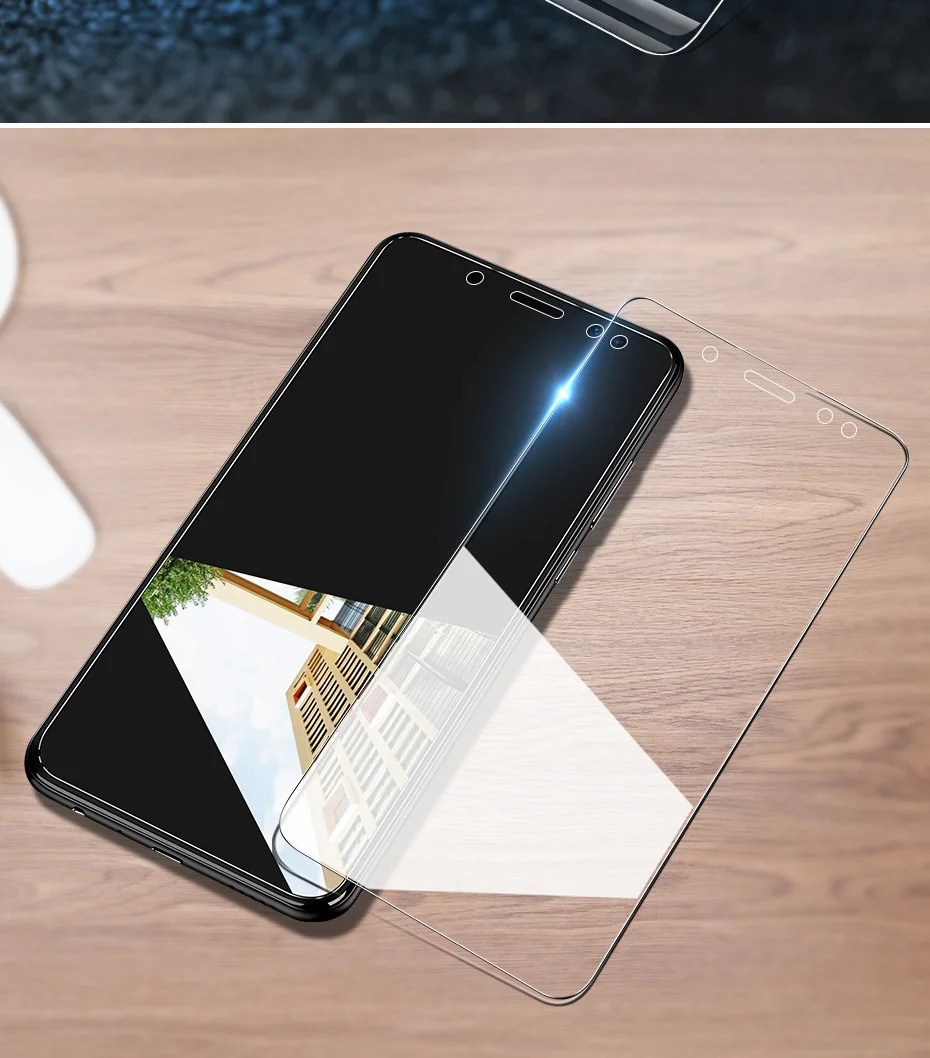 3 шт полное покрытие Защитное стекло для samsung Galaxy A5 A8 A7 закаленное стекло для samsung A6 A9 J4 J6 PLus защита экрана