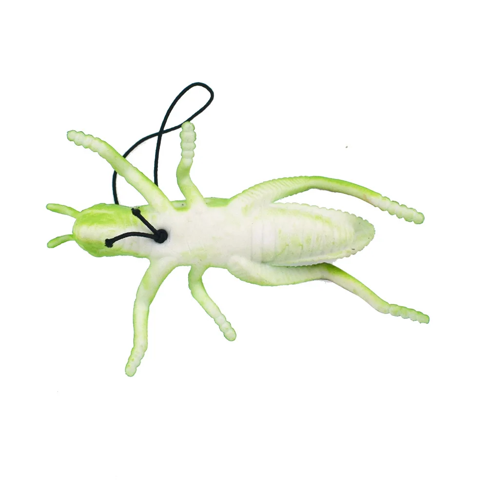 1 шт. TPR мягкая резина Моделирование насекомое-Кузнечик игрушка модель шутки