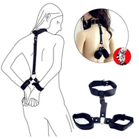 sex toys erotic bdsm bondage sex toys for woman couples lingerie handcuffs ankle cuffs collar open leg rope exotic accessories