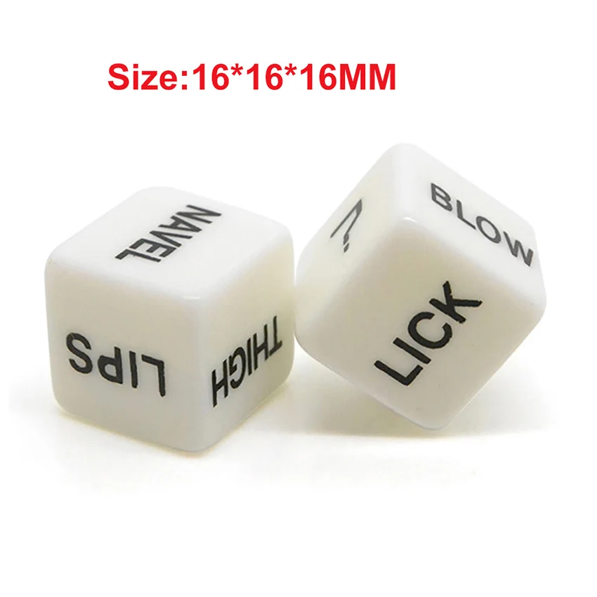 6 Side Funny Erotic Sex Dice Game for Adult Couples
