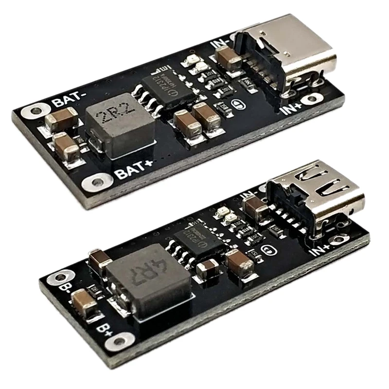 

IP2312 Ternary Lithium Battery Fast Charging Board Type C USB 3A Charging Board With Indicator Light