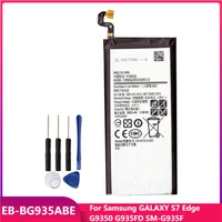 original phone battery eb bg935abe for samsung galaxy s7 edge g9350 g935fd sm g935f replacement rechargable batteries 3600mah