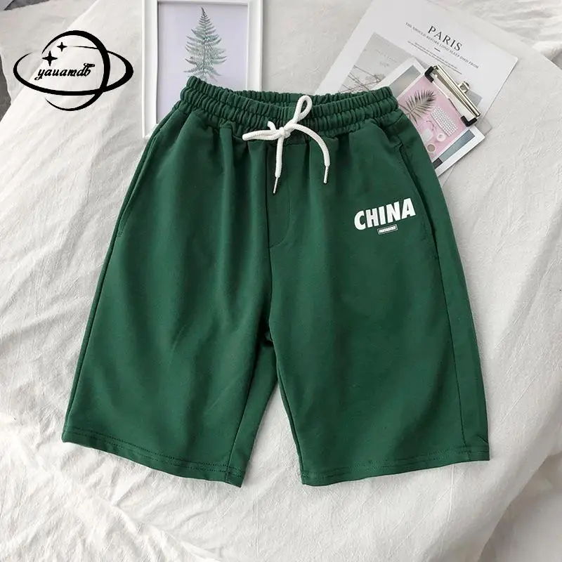 

Мужские повседневные шорты, размеры, летние мужские короткие брюки, одежда с эластичным поясом, прямые, длиной до колена, мягкая тонкая мужская одежда H22