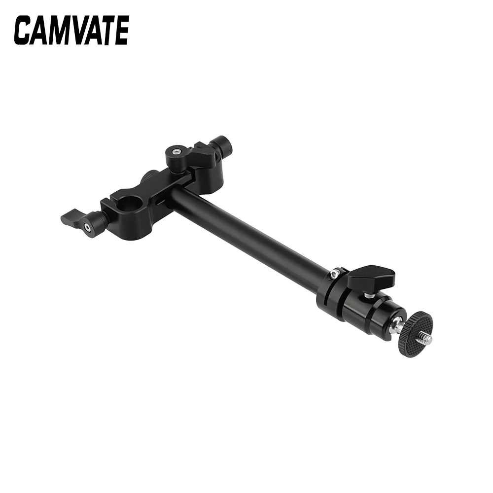 CAMVATE регулируемый держатель с шаровой головкой наружной резьбой 1/4 дюйма + 15 мм