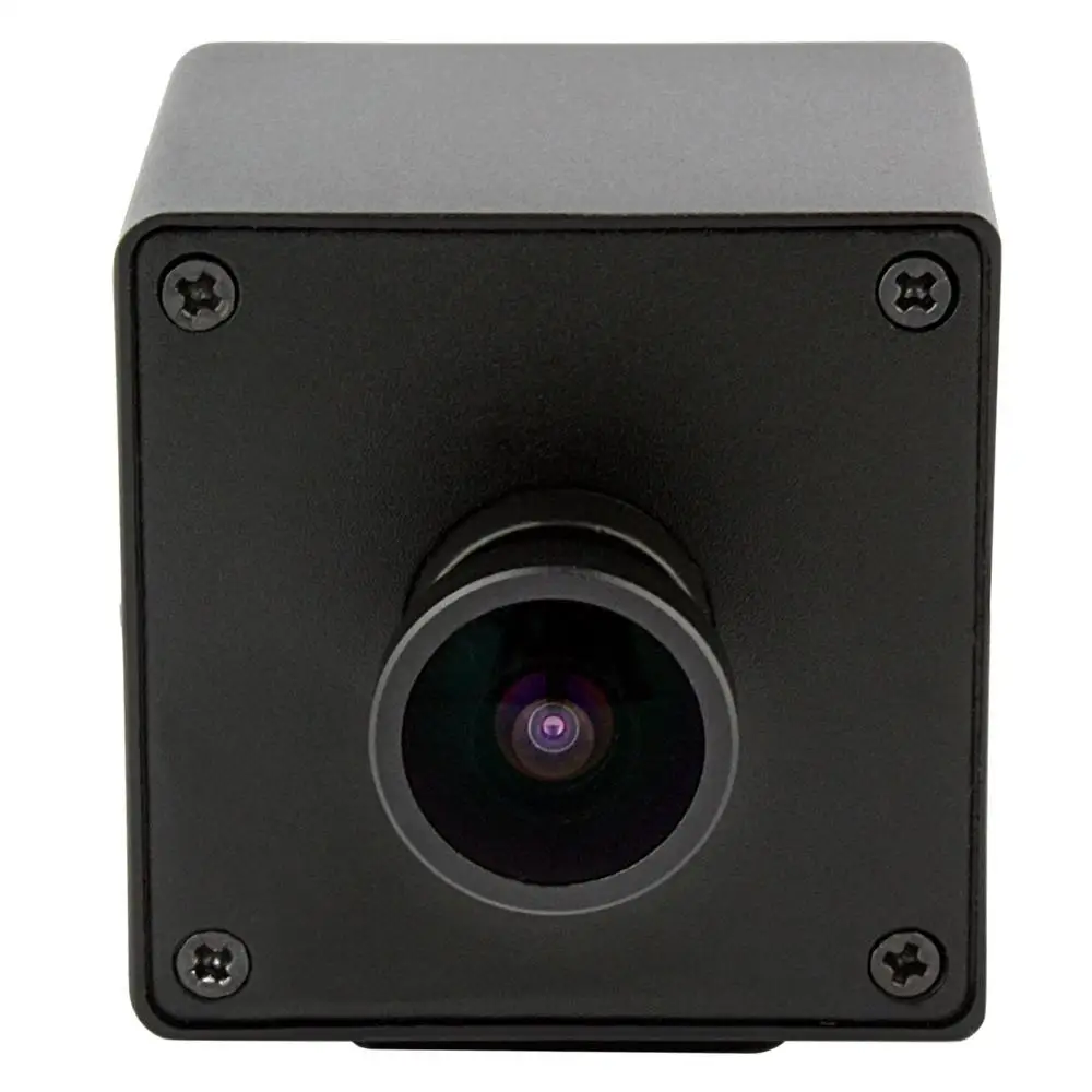 Full HD 1080P Fisheye USB Webcam High Speed 260fps 120fps 60fps OV4689 UVC Plug Play Camera with Mini Metal Case | Безопасность и