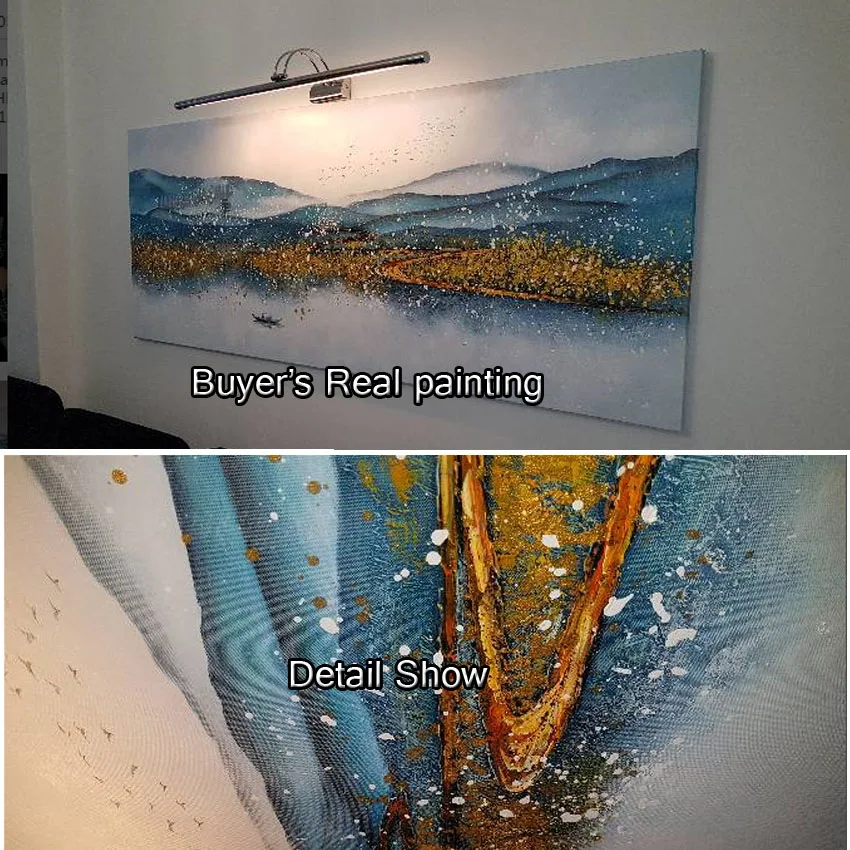 Поп Рождество Домашний Декор Высокое качество 100% абстрактный холст ручной