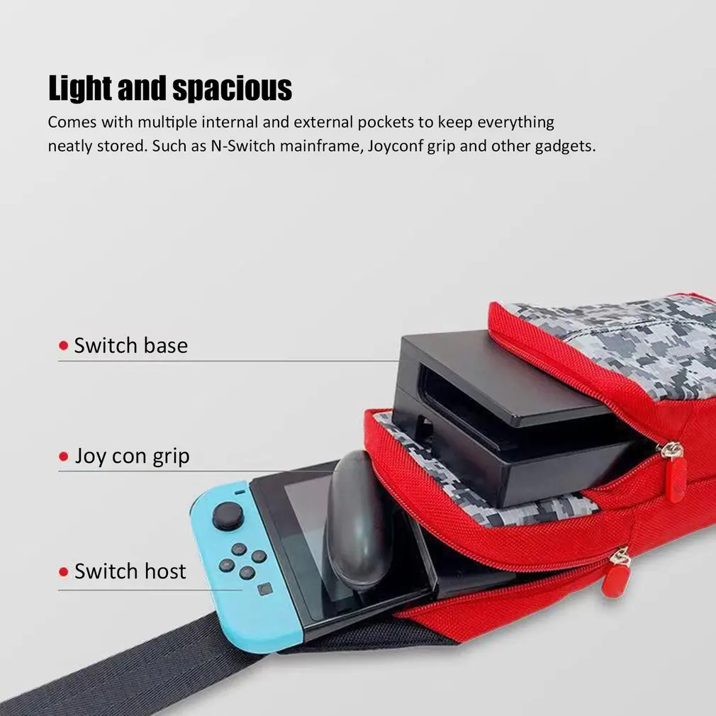 IPEGA PG-9183 для nintendo Switch дорожная Сумка многофункциональная сумка для хранения для переключателя/переключателя Lite консоль защитный рюкзак сумки