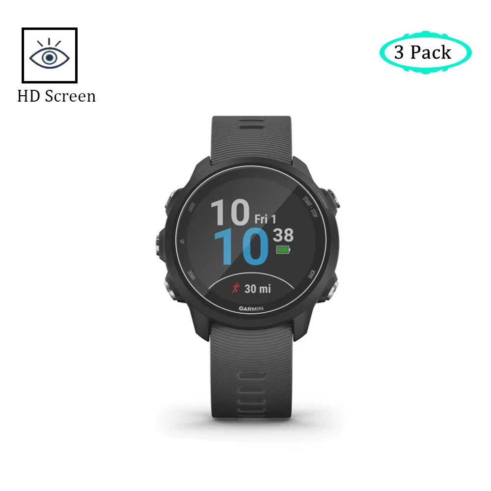 3 шт. для Garmin forerunner 245/245 музыка Smartwatch экран протектор 9H закаленное стекло Премиум