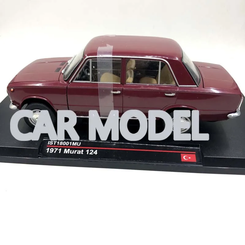 Игрушечный автомобиль из 1:18 сплава, колесо 124, модель автомобиля Лада, детская Игрушечная машина, оригинальная Авторизованная аутентичная детская игрушка