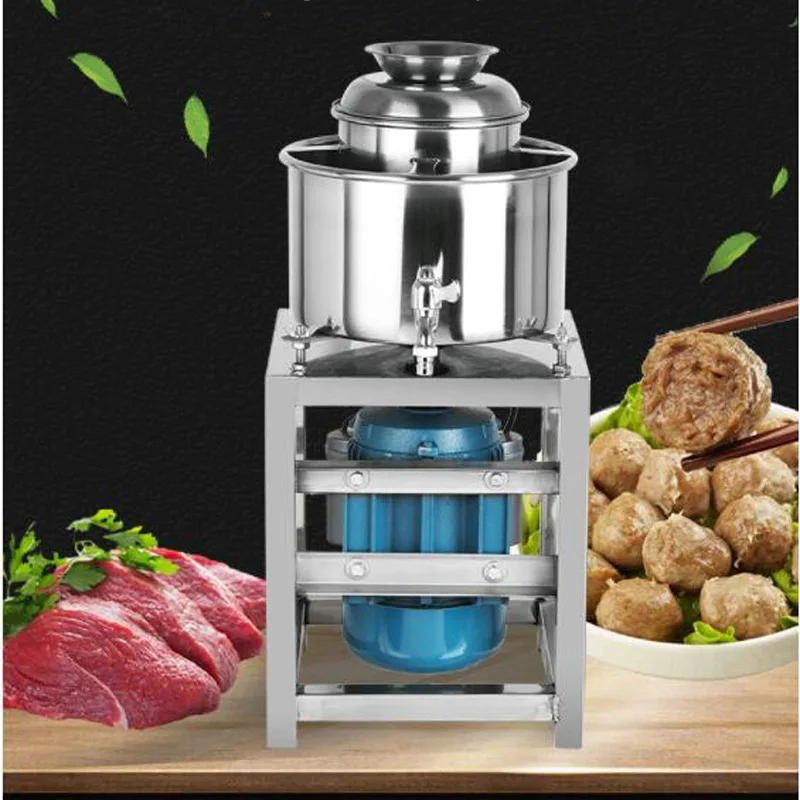 

High Efficiency Meatball Beating Machine Fish Meatball Beater Meat Paste Mixer For Meat Ball Making