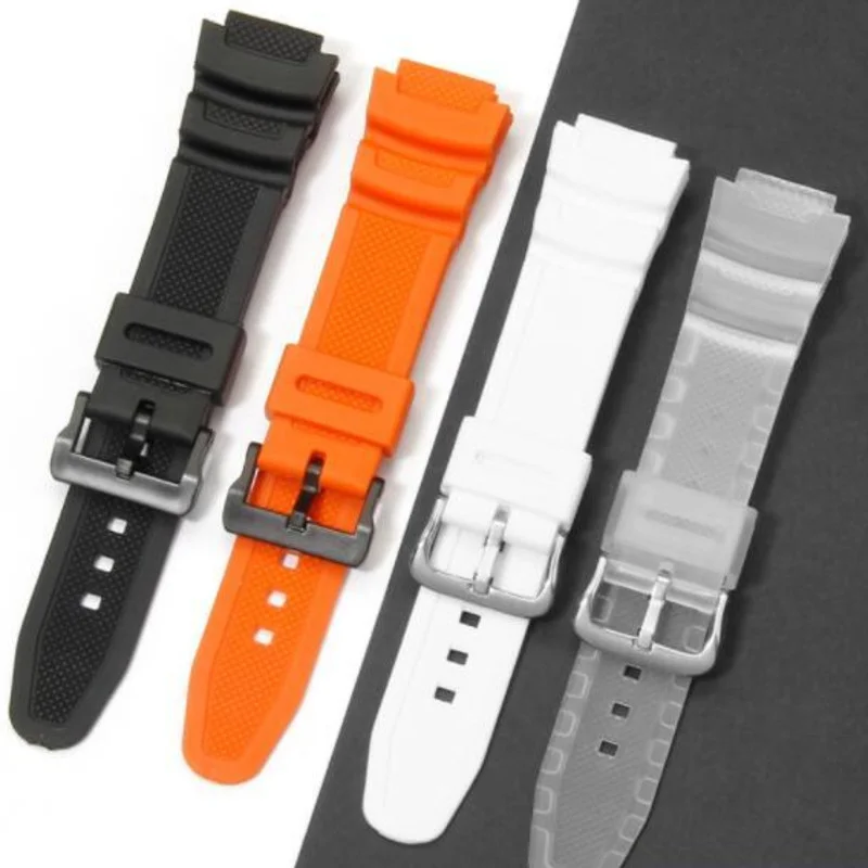 

Elastic Fashion Silicone Wrist Strap For Casio W-218H/AE-1200/1100/F-108/SGW300 W-800H/MRW-200 High Quality Durable WatchBands
