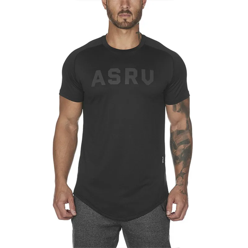 

Gyms Clothing 2020New Mens Short Sleeve T-Shirt Bodybuilding Fitness T-shirt Mens Sporting T-Shirt Big Size Tops Tees