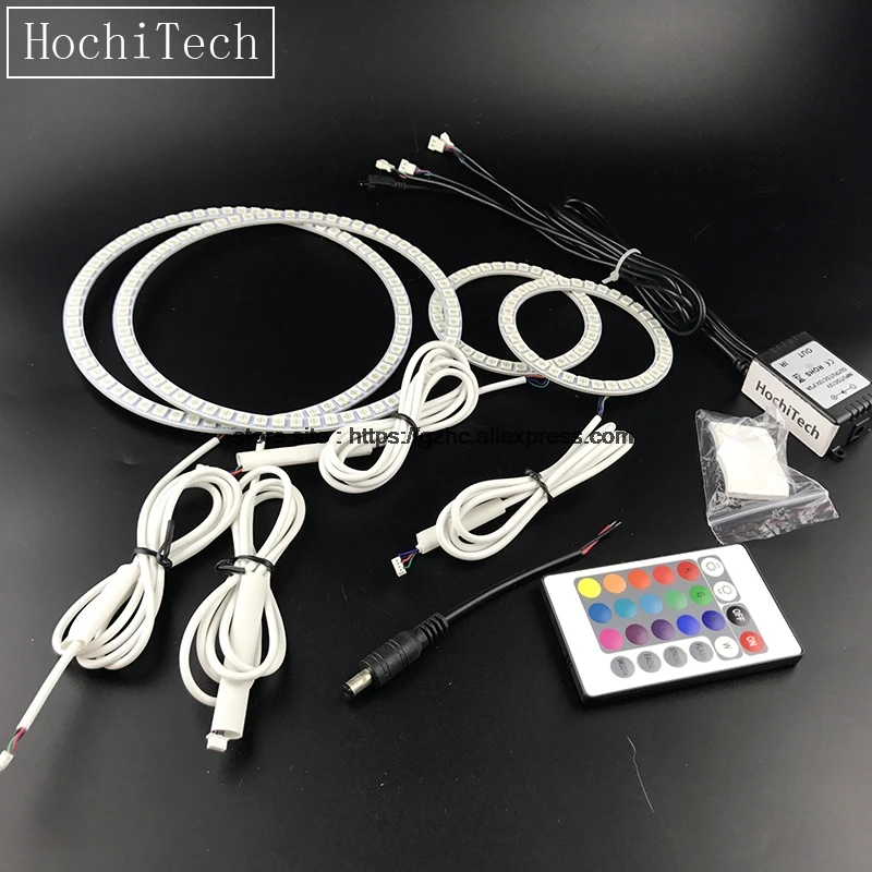 HochiTech для Jeep Wrangler JK Тюнинг автомобилей головной светильник тумана RGB светодиодный