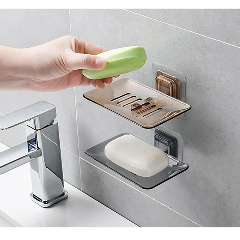 

Аксессуары для ванной комнаты, держатель для губки для кухонной раковины, цветной держатель для мыла, нескользящий ящик для мыла, поддон для...