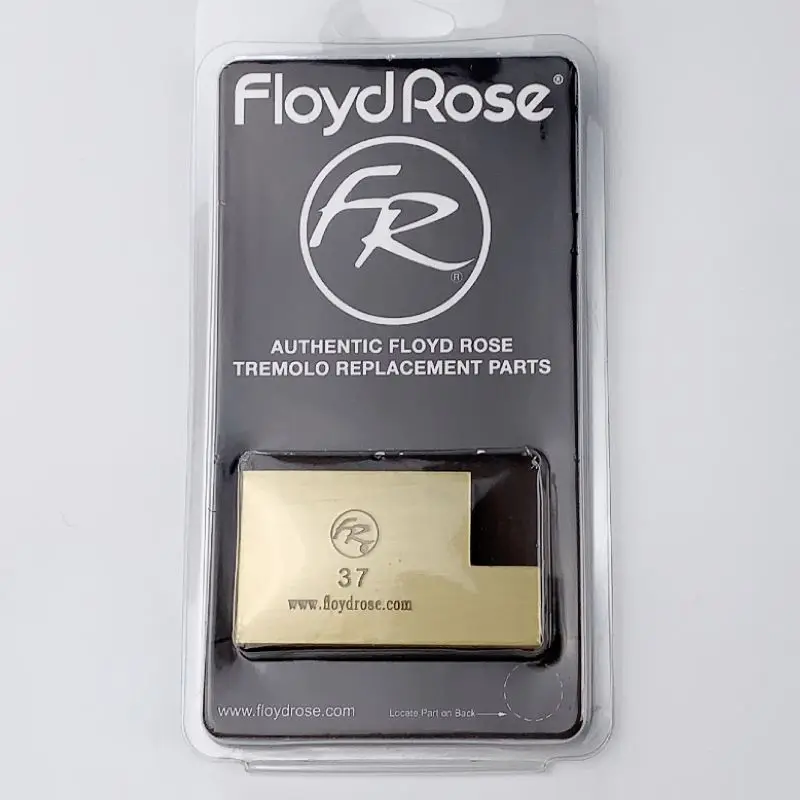 Оригинальный бренд Floyd Rose 37 мм L образный латунный блок изготовлено Rose|Детали и