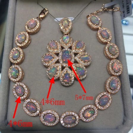 100% натуральный кабошон с опалом кулон + браслет|bracelet bracelet|bracelet pendantpendant bracelet |