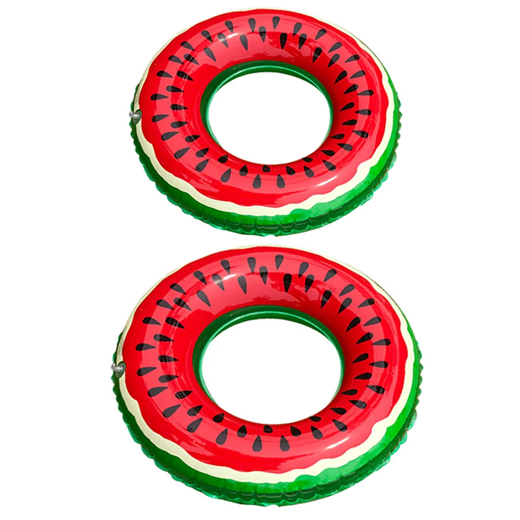 

1PC Safely Inflatable Watermelon For Adults Children Swimming Ring Inflatable Pool Float Circle For Children For Adults
