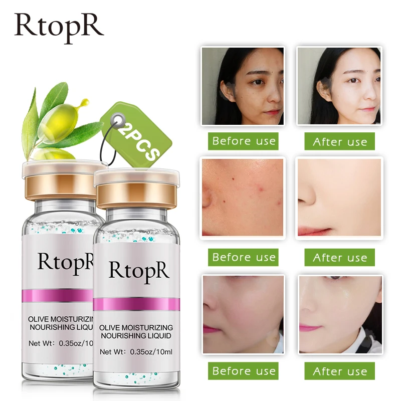 2 шт оливково-анти-морщинки Гиалуроновая кислота антивозрастной увлажняющий