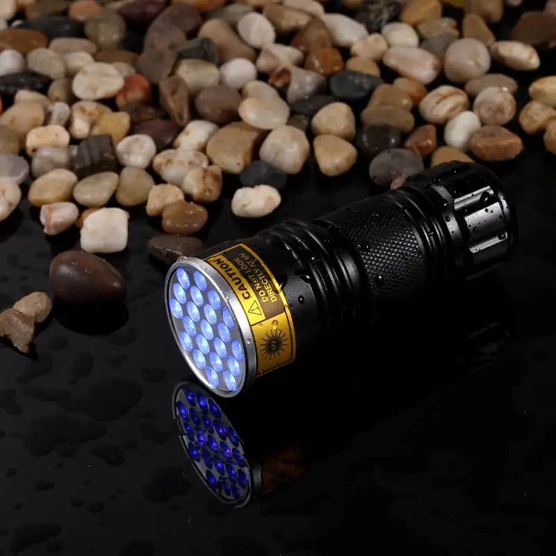 ALONEFIRE 21 светодиодная вспышка светильник 395nm ультрафиолетовый кошки собаки