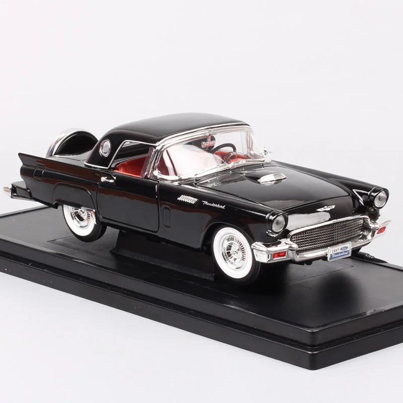 1:18 Большие весы 1957 FORD THUNDERBIRD Classic T Birds трансформер металл автомобильная модель